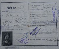 Латвийский паспорт Ольги Шмидт
